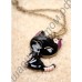 Подвеска Retro Black oil paint Cat Sweater